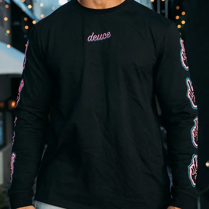 Deuce Peace Long Sleeve Shirt | Miami Vice