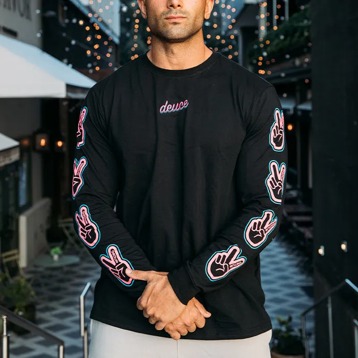 Deuce Peace Long Sleeve Shirt | Miami Vice