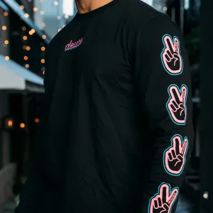 Deuce Peace Long Sleeve Shirt | Miami Vice