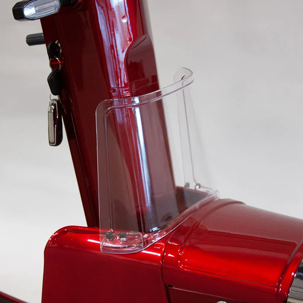 E-Wheels EW-VINTAGE 48V 700W 4-Wheel Mobility Scooter - Vintage Red