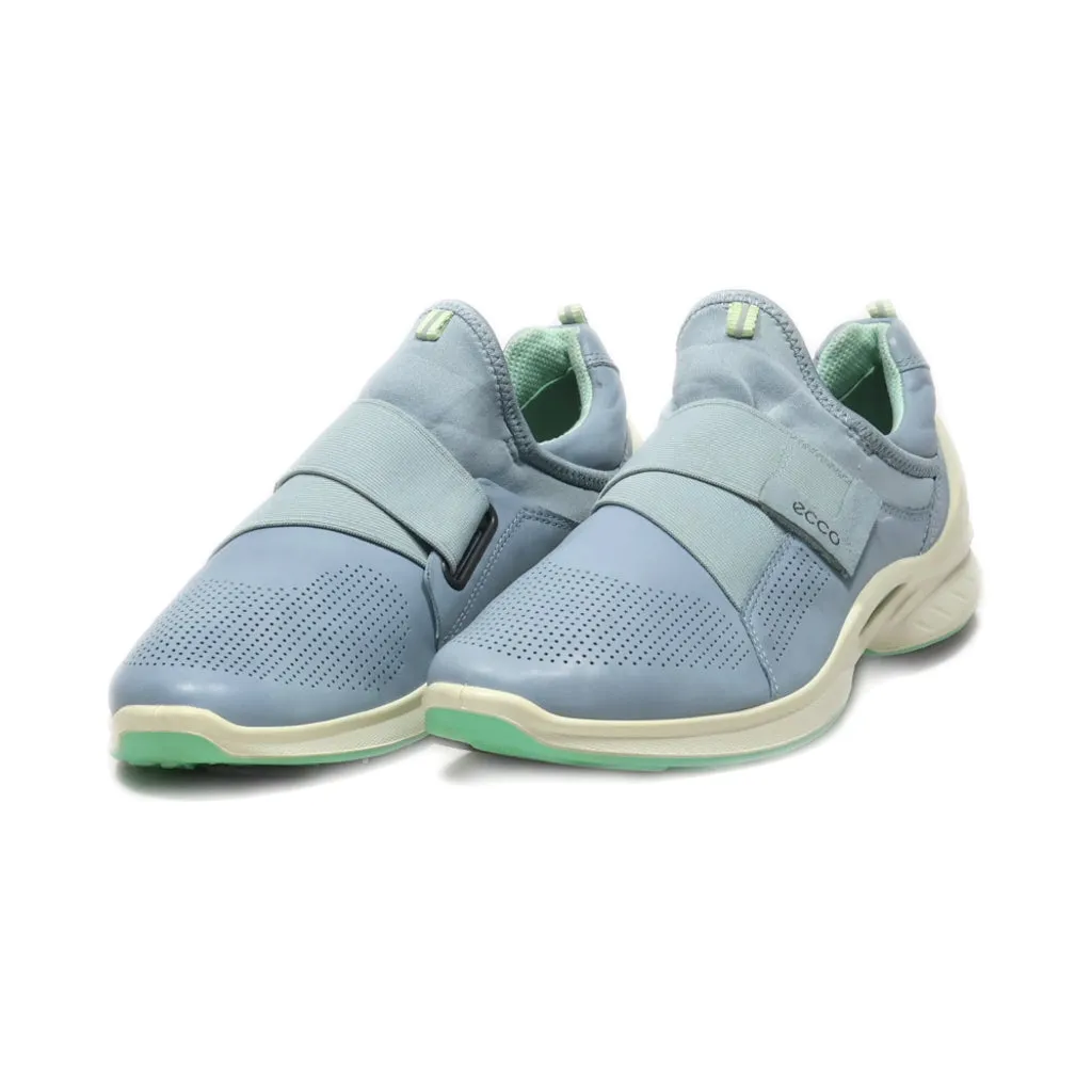 Ecco Slip Ons Nubuck Grey Colour For Women