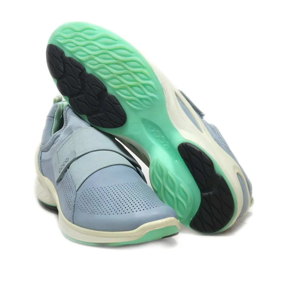 Ecco Slip Ons Nubuck Grey Colour For Women