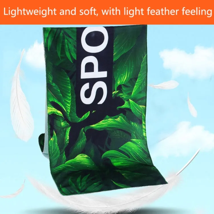 Fitness Cold Towel Outdoor Sports Cooling Quick-Drying Towel, Size: 100 x 30cm(Lightning)