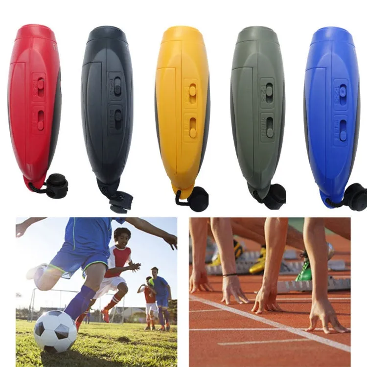 Fryxinte XT-7DS3 Adjustable High Decibel Sports Referee Electronic Whistle Emergency Rescue Training Whistle(Blue)