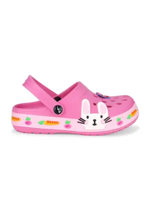 GC-4011C Dark Pink Child Clogs