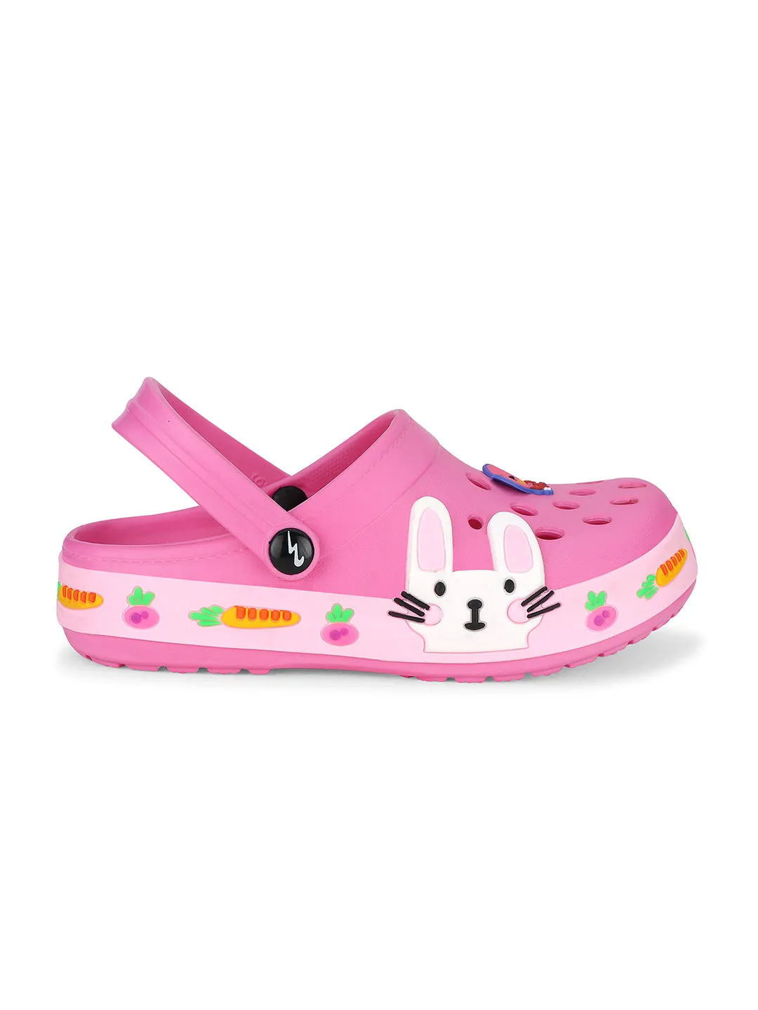GC-4011C Dark Pink Child Clogs