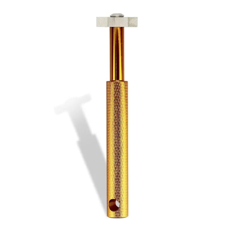 Golf Grooving Head Sharpening Strong Wedge Alloy Tool(Gold)
