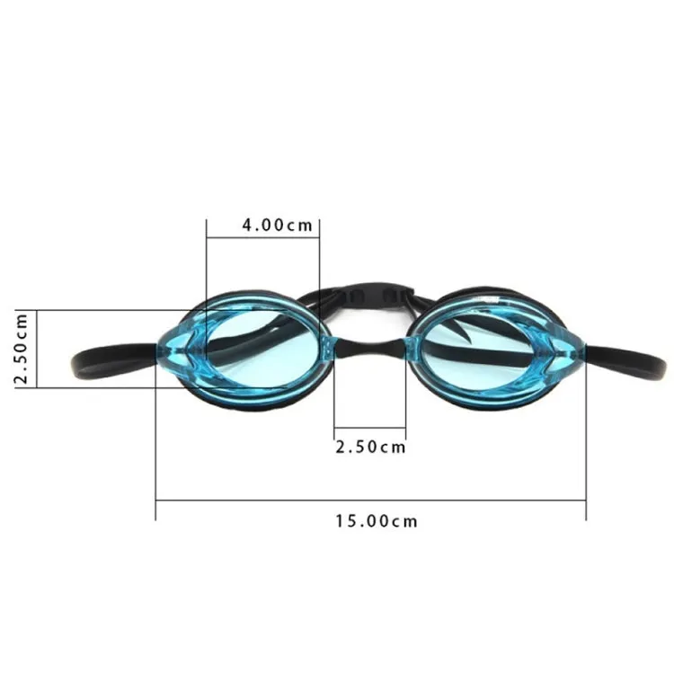 HAIZID Anti-fog Professional Competition Training Swimming Goggles(Transparent Gray)