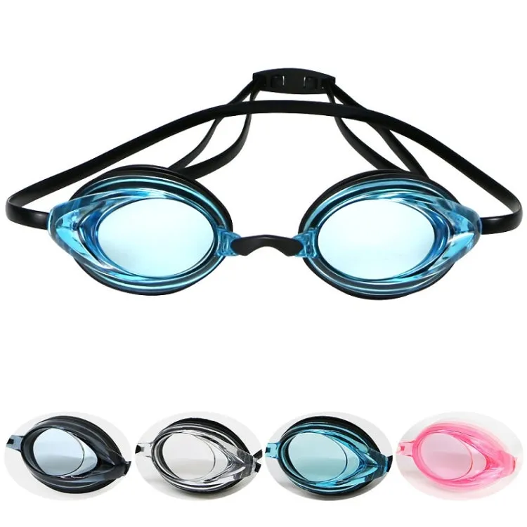 HAIZID Anti-fog Professional Competition Training Swimming Goggles(Transparent Gray)