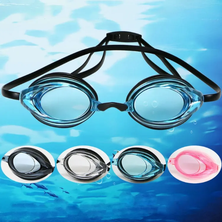 HAIZID Anti-fog Professional Competition Training Swimming Goggles(Transparent Gray)