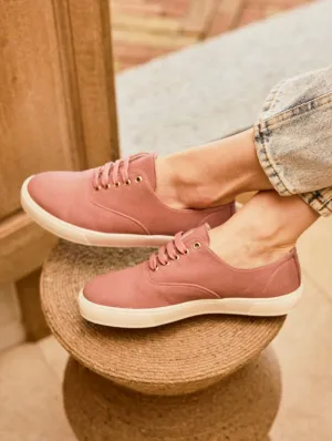 Heart Recycled Vegan Lightweight Sneakers | Blush