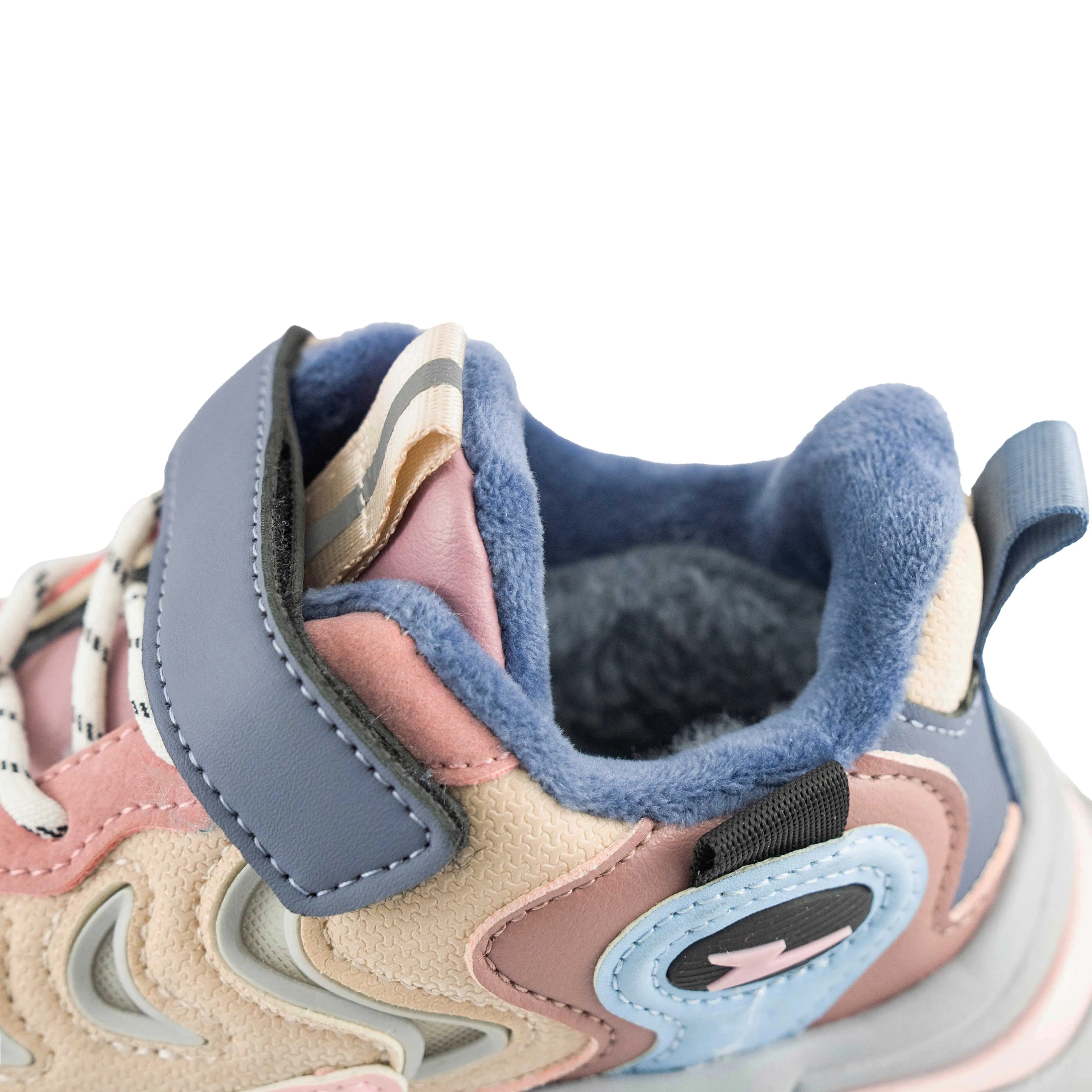 Kids' / Youth Life Style Sneaker - C8006 Pastel pink/Blue/Beige