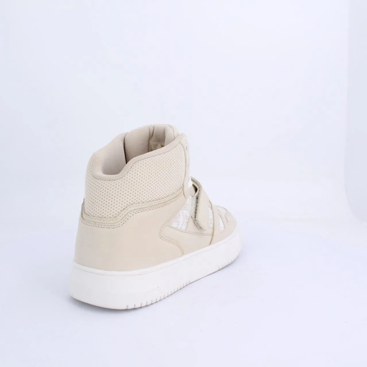 KIMI-HIGH TOP SNEAKER-BEIGE