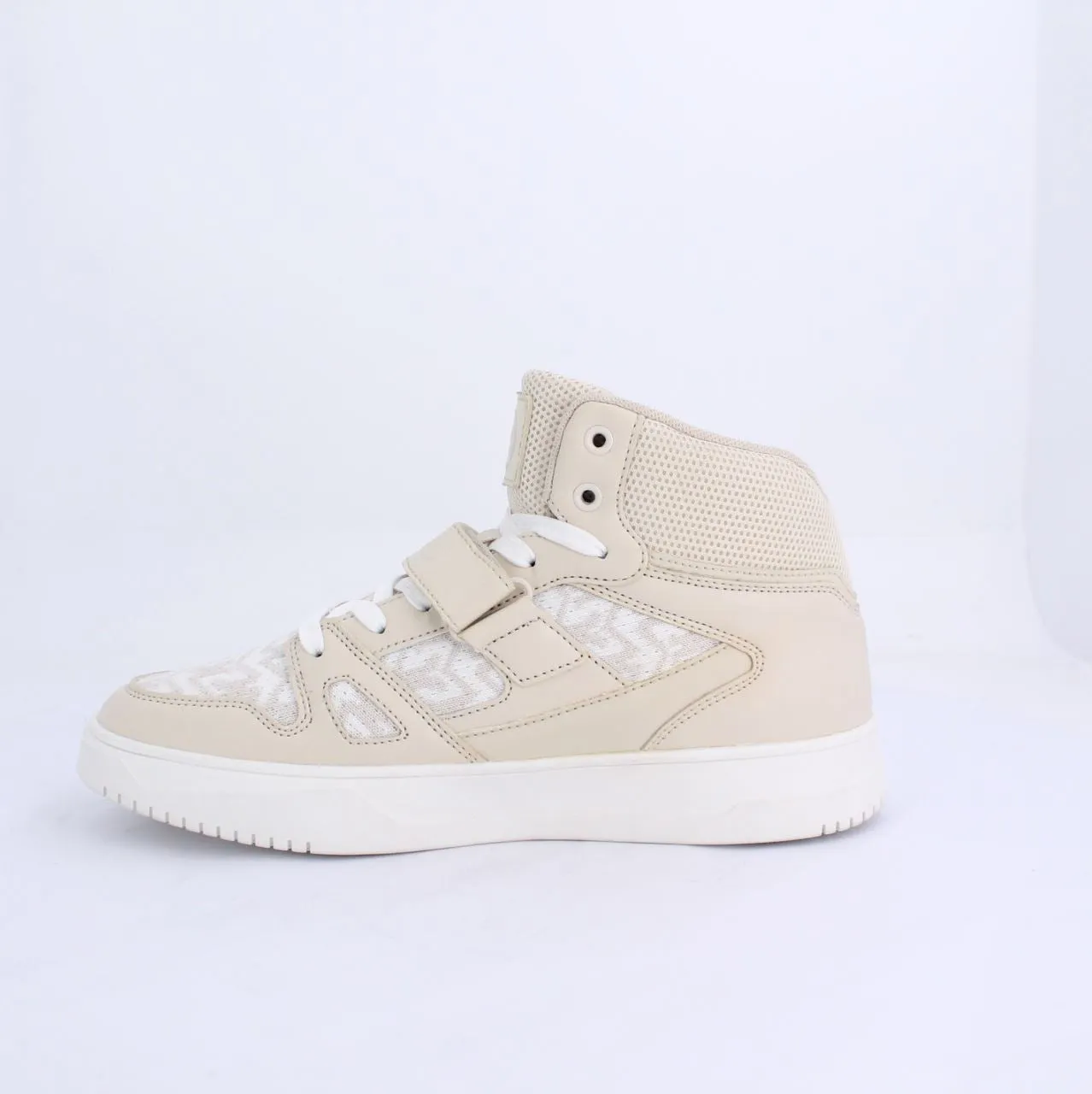 KIMI-HIGH TOP SNEAKER-BEIGE