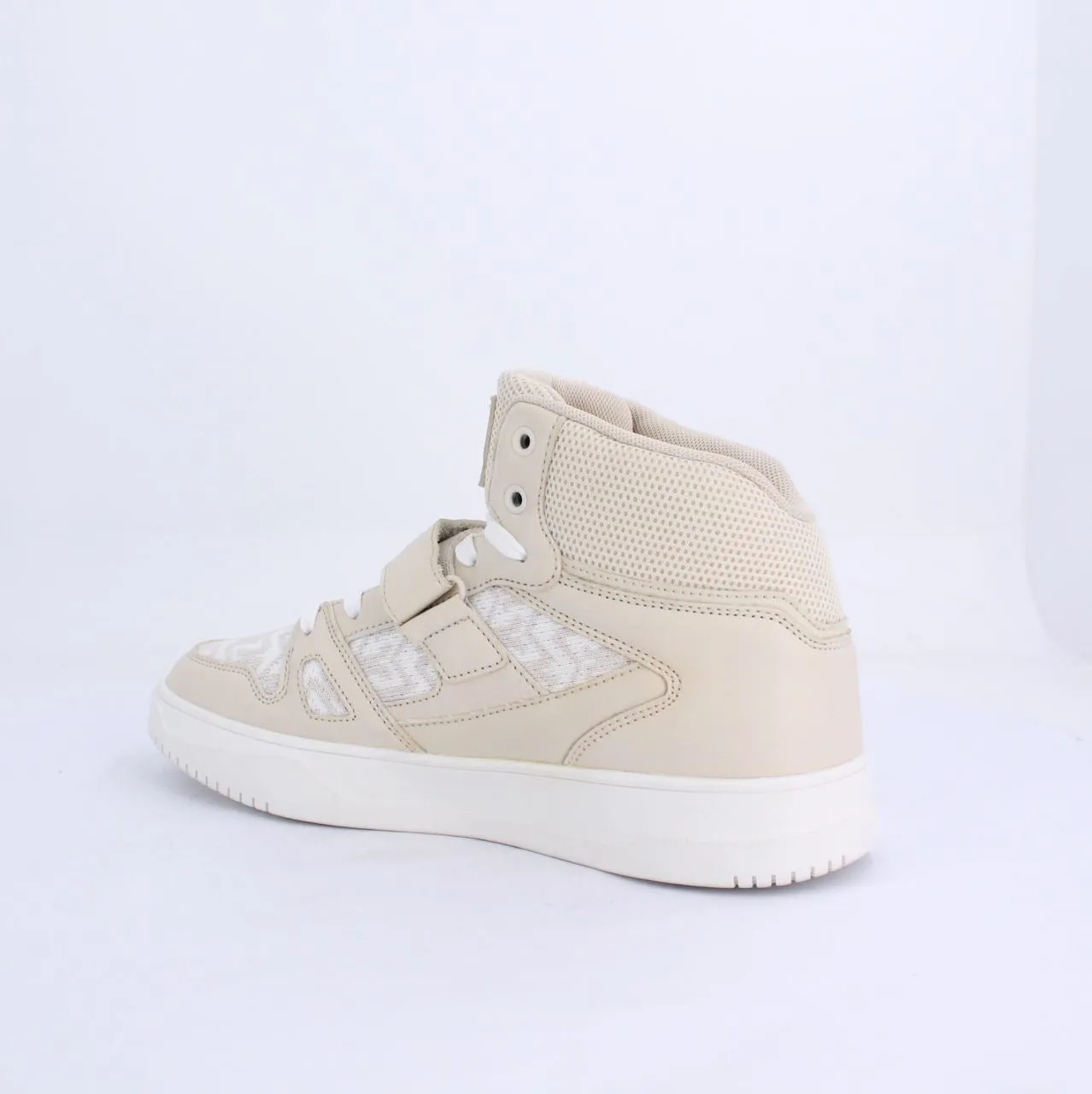KIMI-HIGH TOP SNEAKER-BEIGE