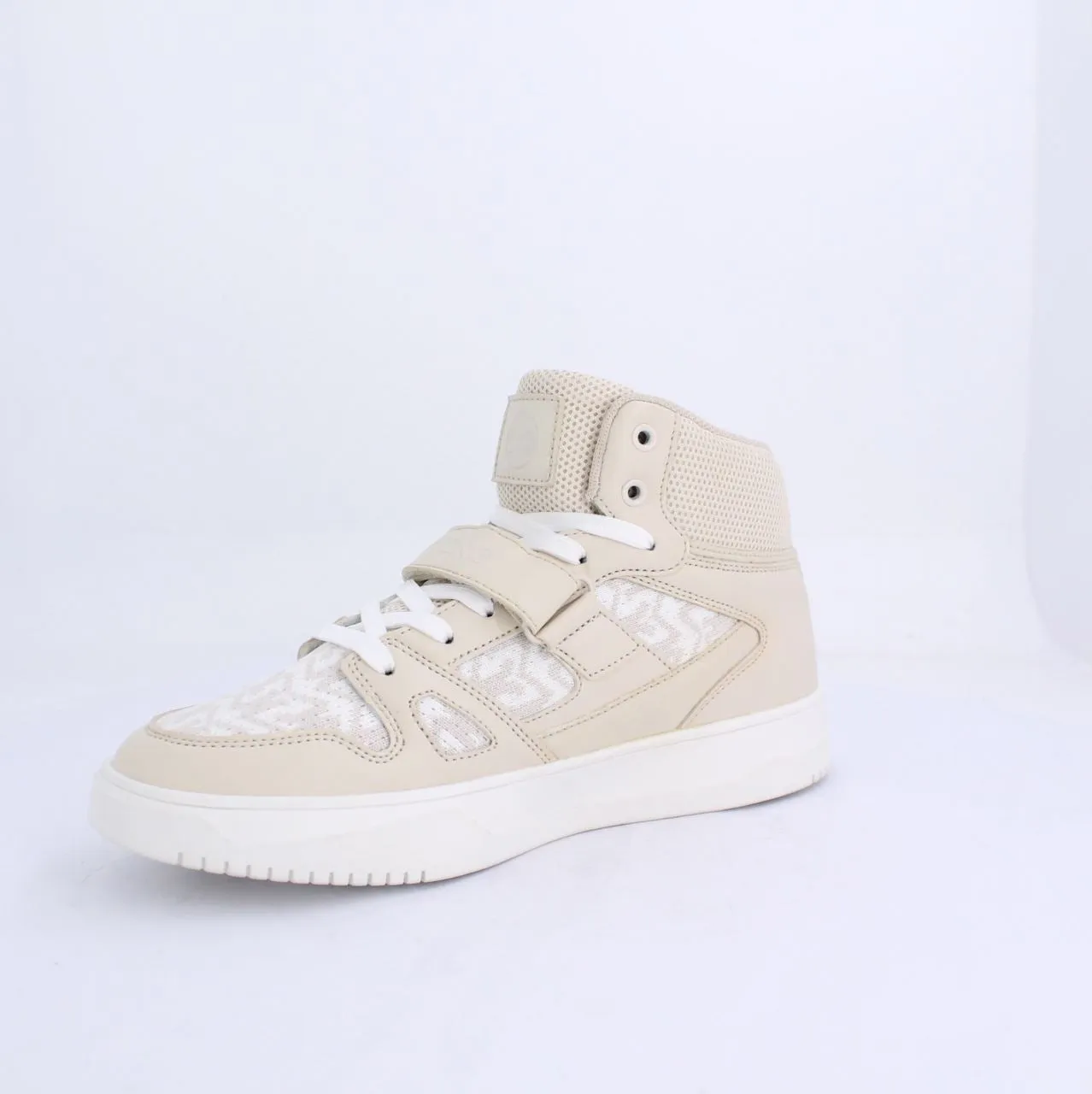 KIMI-HIGH TOP SNEAKER-BEIGE