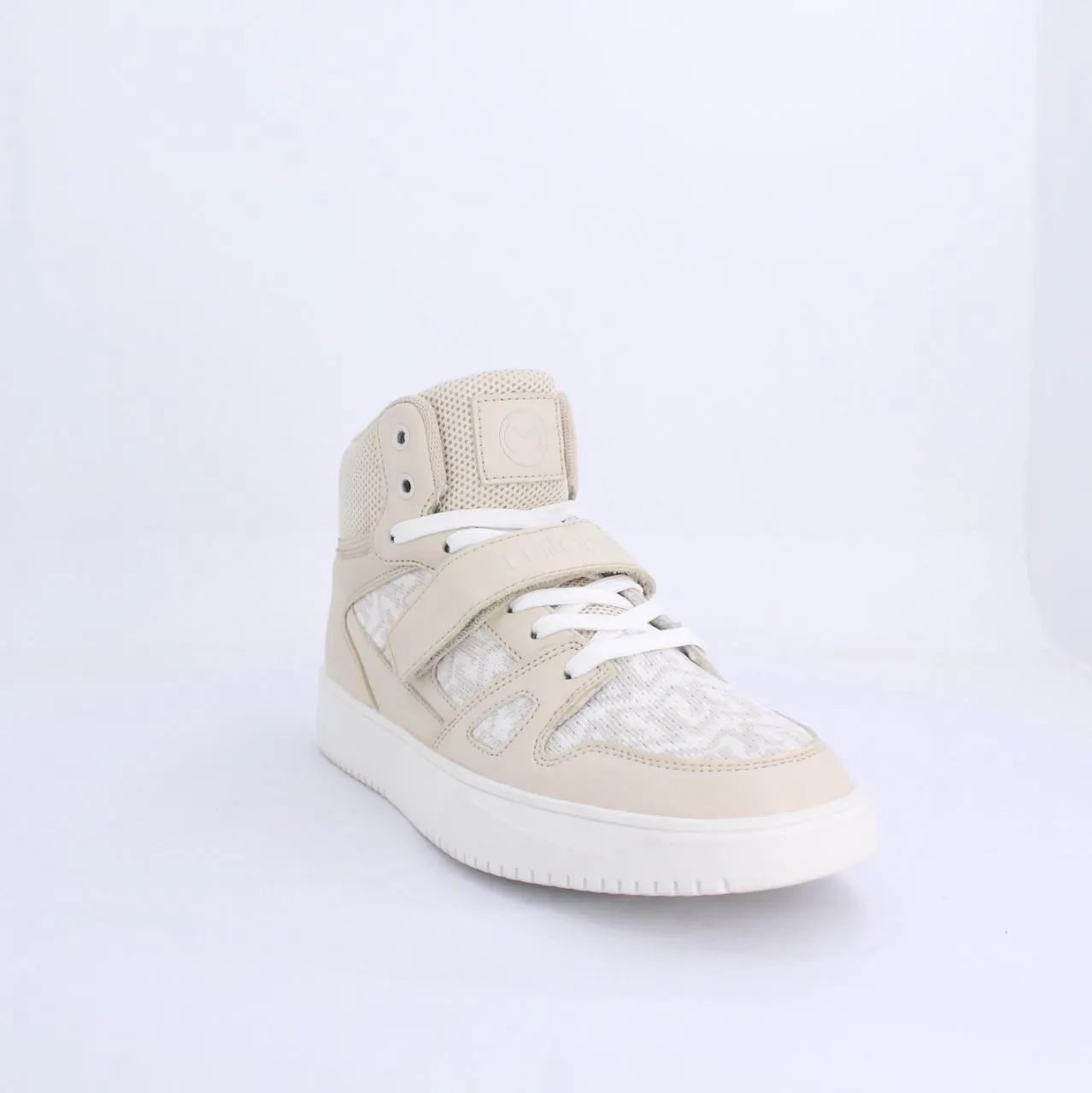 KIMI-HIGH TOP SNEAKER-BEIGE