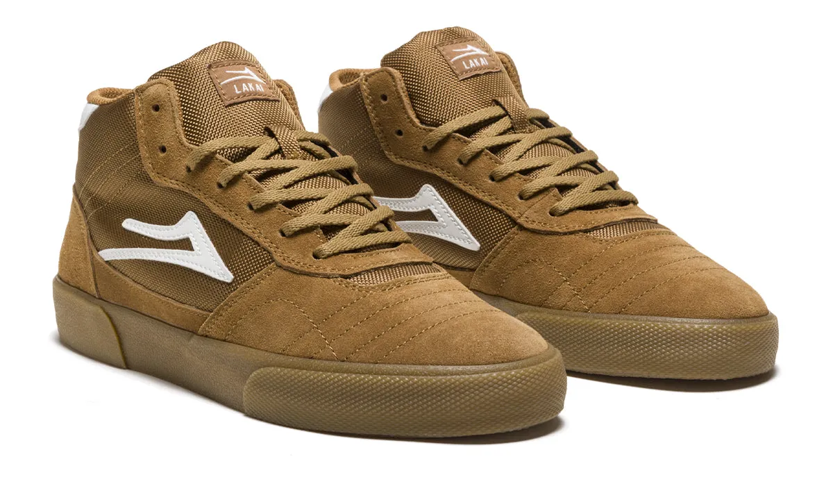 Lakai Cambridge Mid Skateboard Shoe - Tobacco