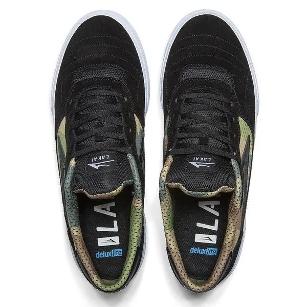 Lakai Cambridge Skate Shoes - Black/Camo