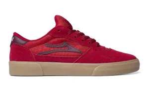 Lakai Cambridge Skate Shoes - Red / Burgundy
