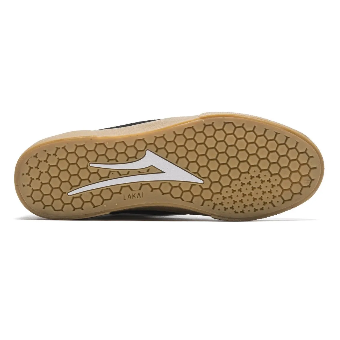Lakai Cambridge Skateboard Shoe - Black/Gum
