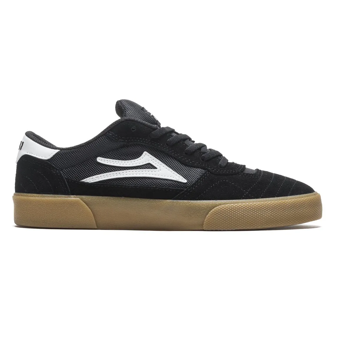 Lakai Cambridge Skateboard Shoe - Black/Gum