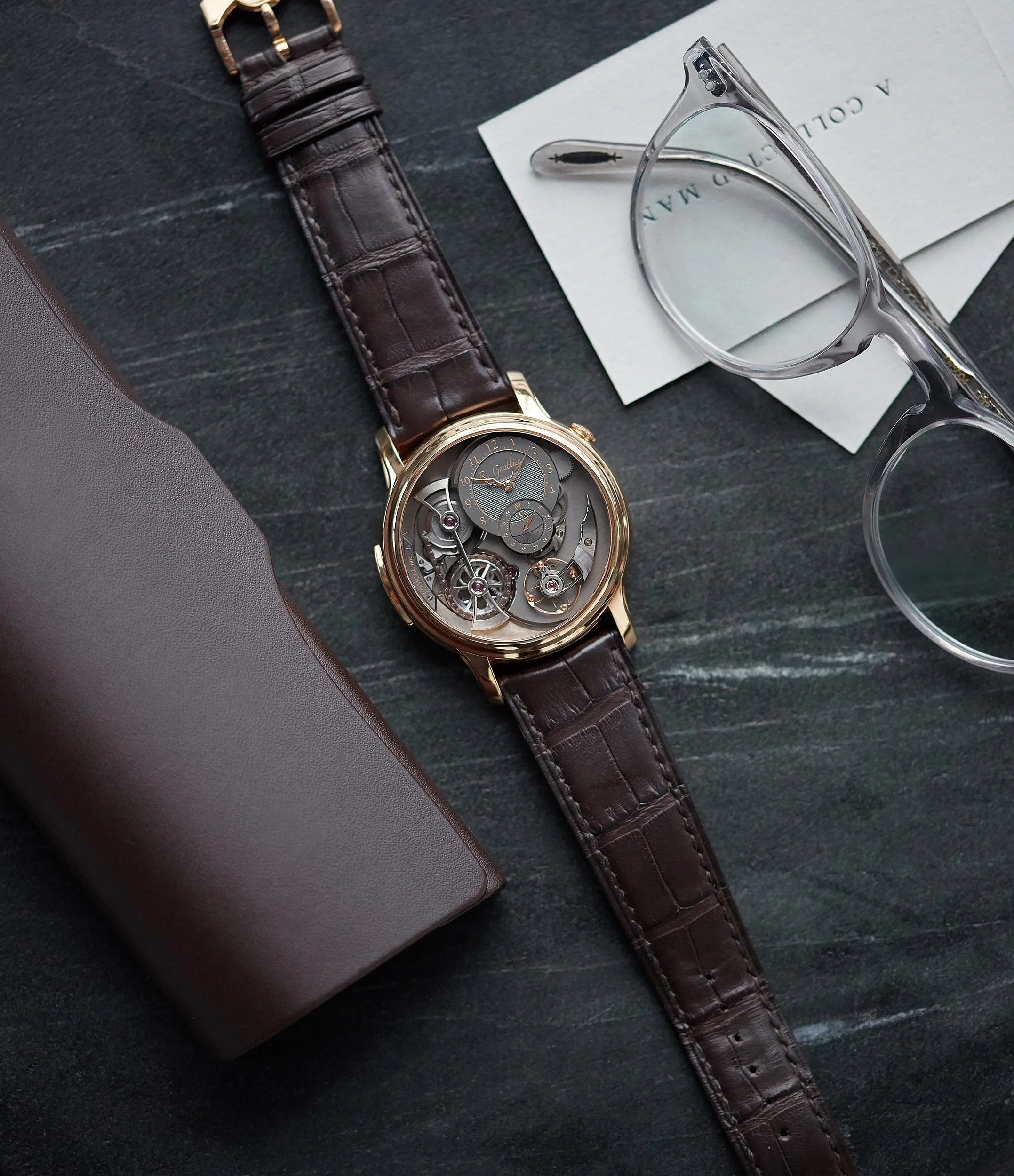 Logical One | Additional Black Dial | Red Gold
