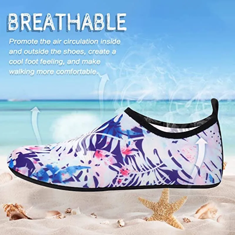Men And Women Barefoot Beach Aqua Shoes