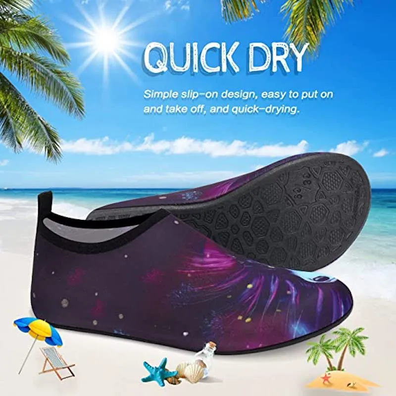 Men And Women Barefoot Beach Aqua Shoes