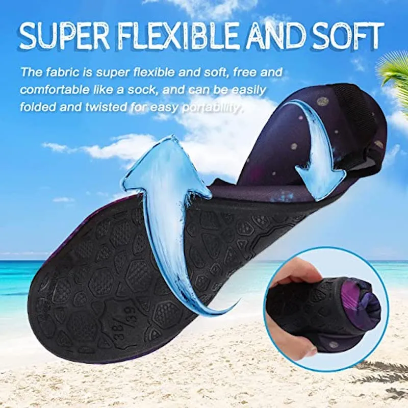 Men And Women Barefoot Beach Aqua Shoes