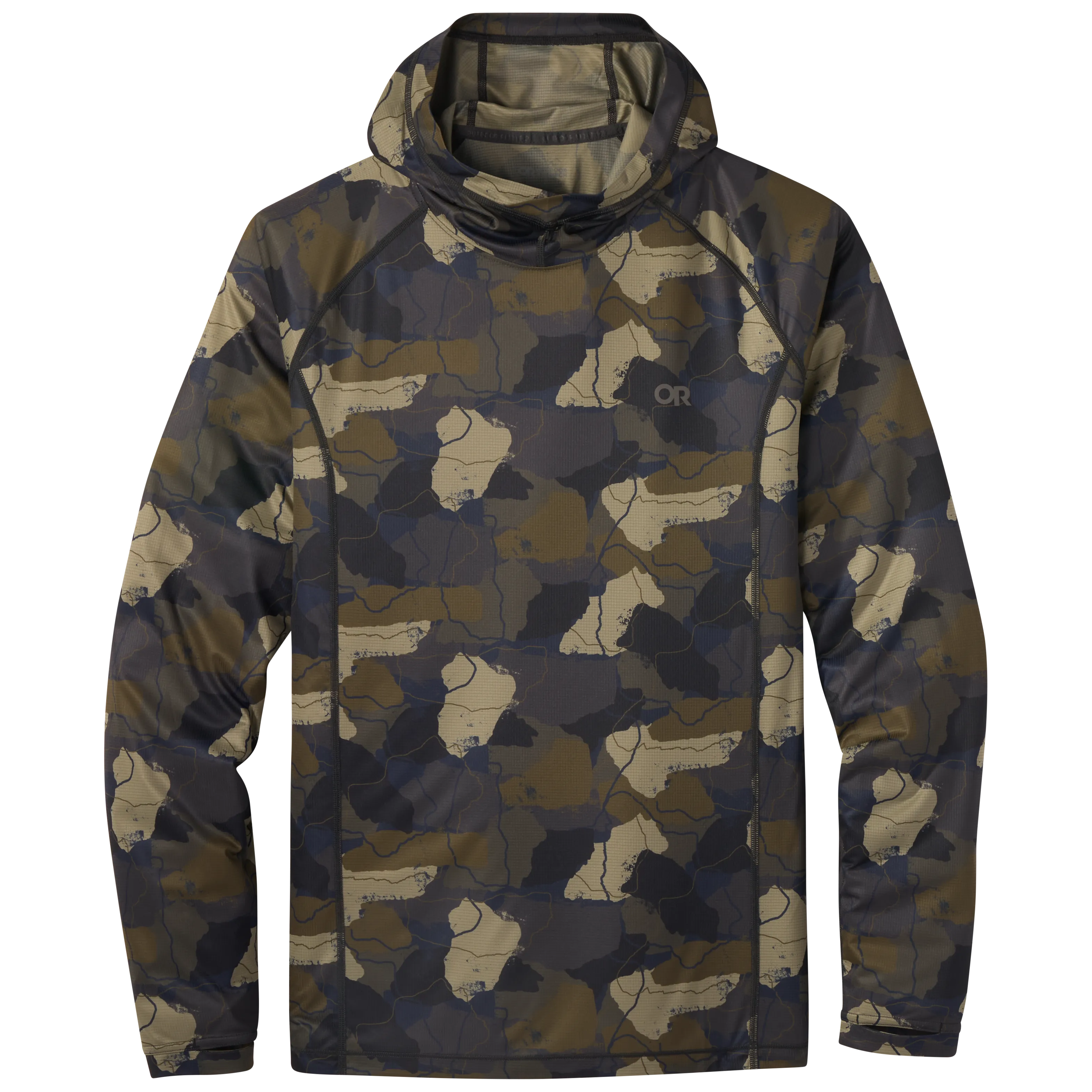 Men's Echo Printed Hoodie