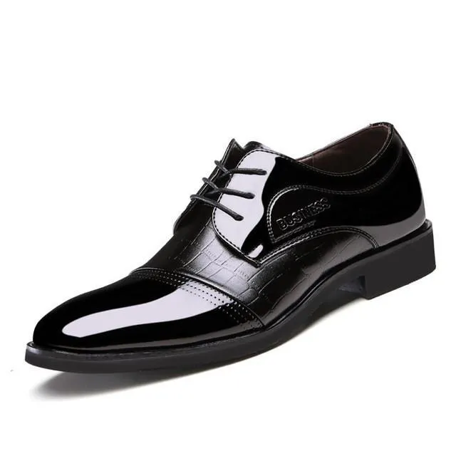 Men's Formal Leather Shoes Classic Business Dress Shoes