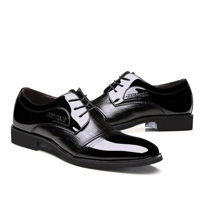 Men's Formal Leather Shoes Classic Business Dress Shoes