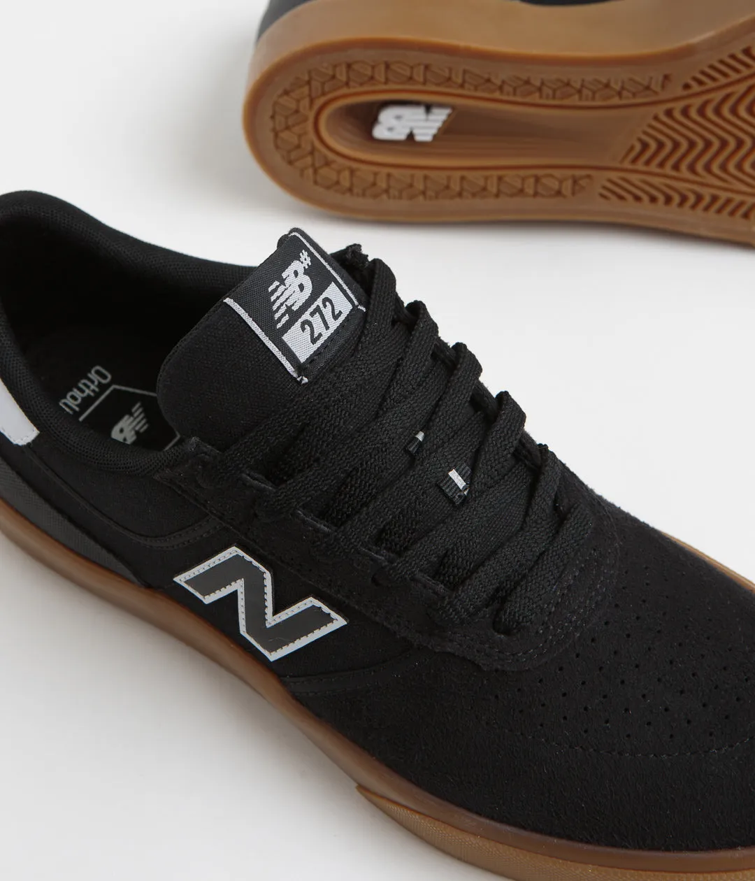 New Balance Numeric 272 Shoes - Black / Gum