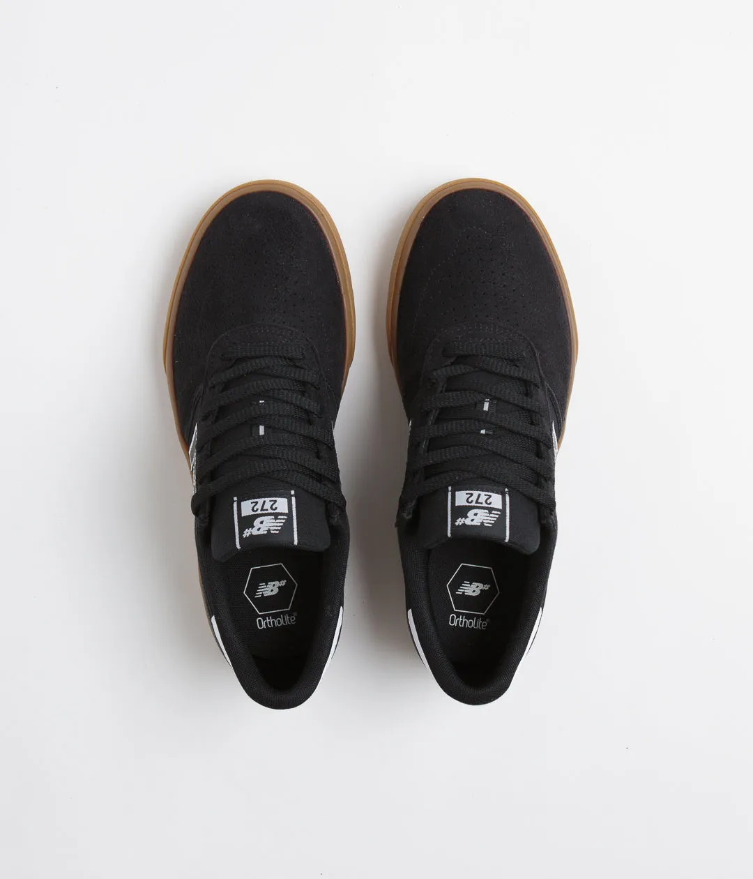 New Balance Numeric 272 Shoes - Black / Gum