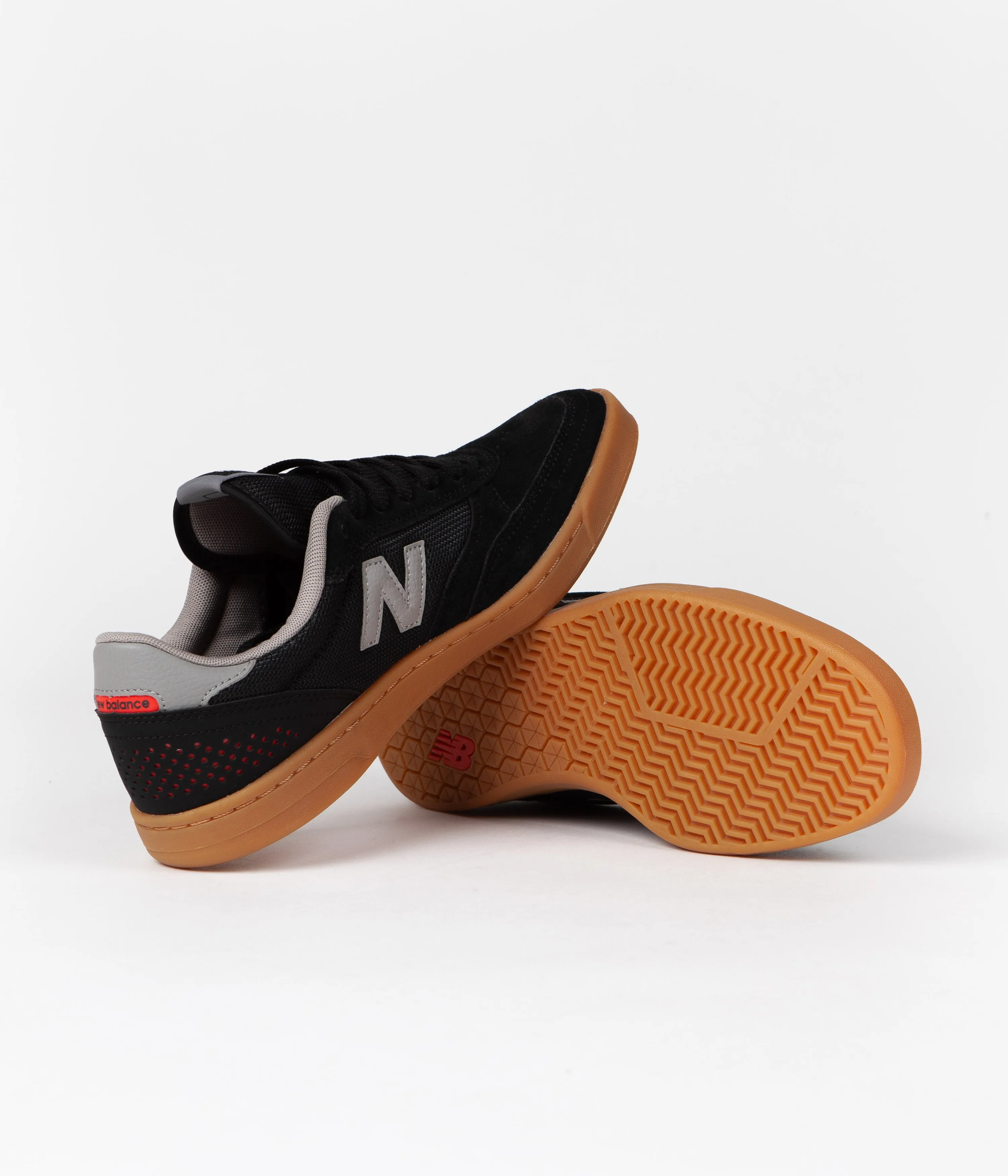 New Balance Numeric 440 Shoes - Black / Grey / Gum