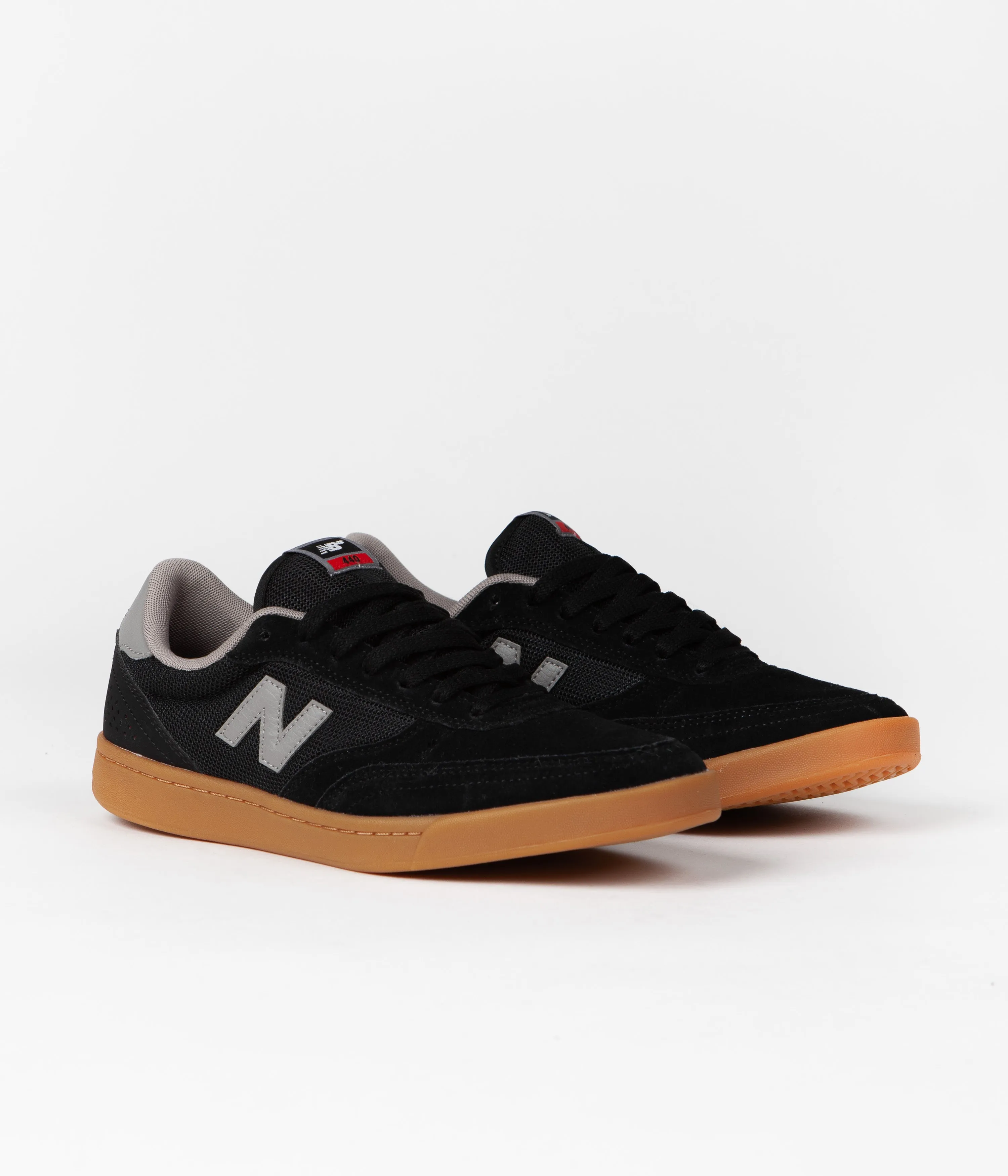 New Balance Numeric 440 Shoes - Black / Grey / Gum