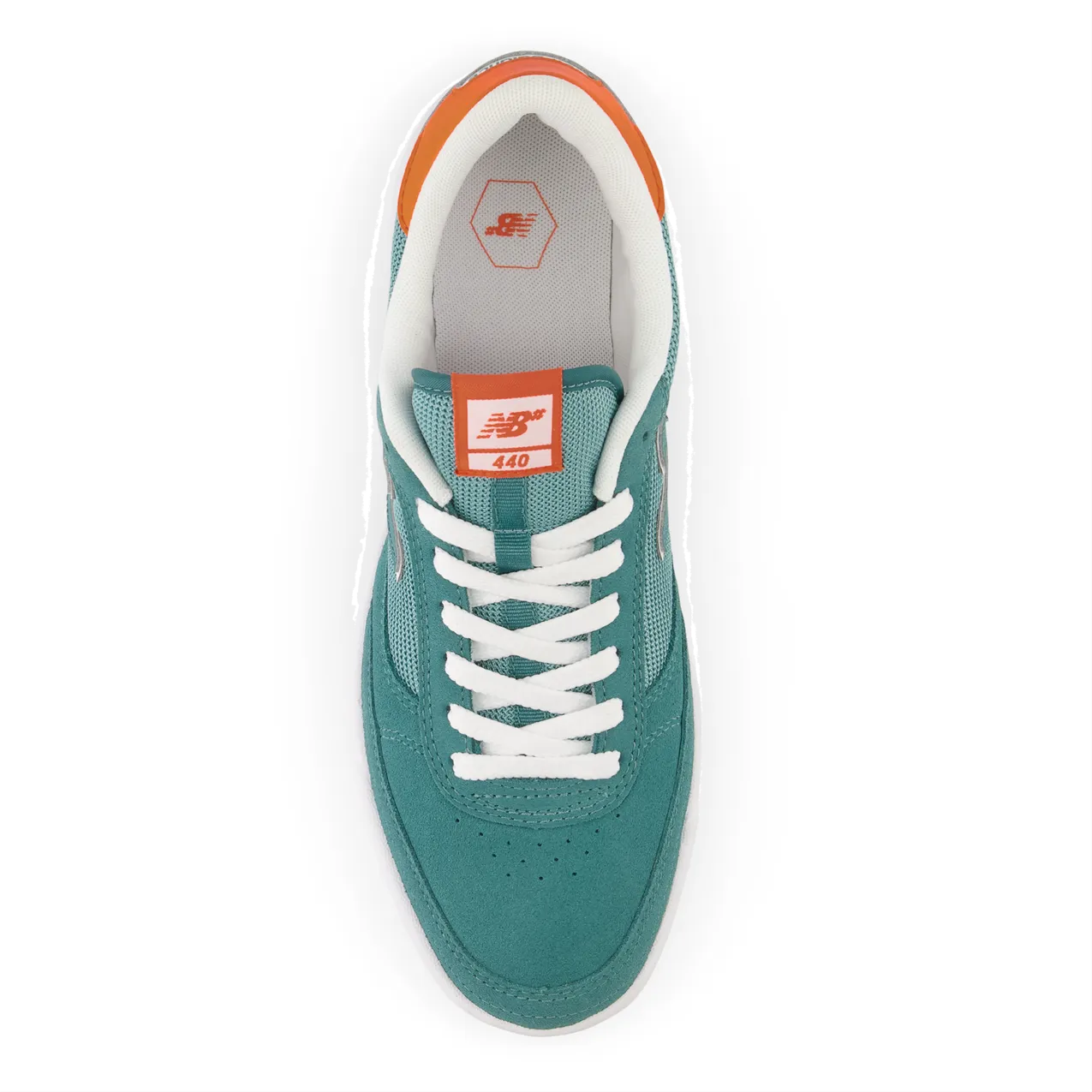 New Balance Numeric Men's 440 Synthetic Teal Orange Shoes
