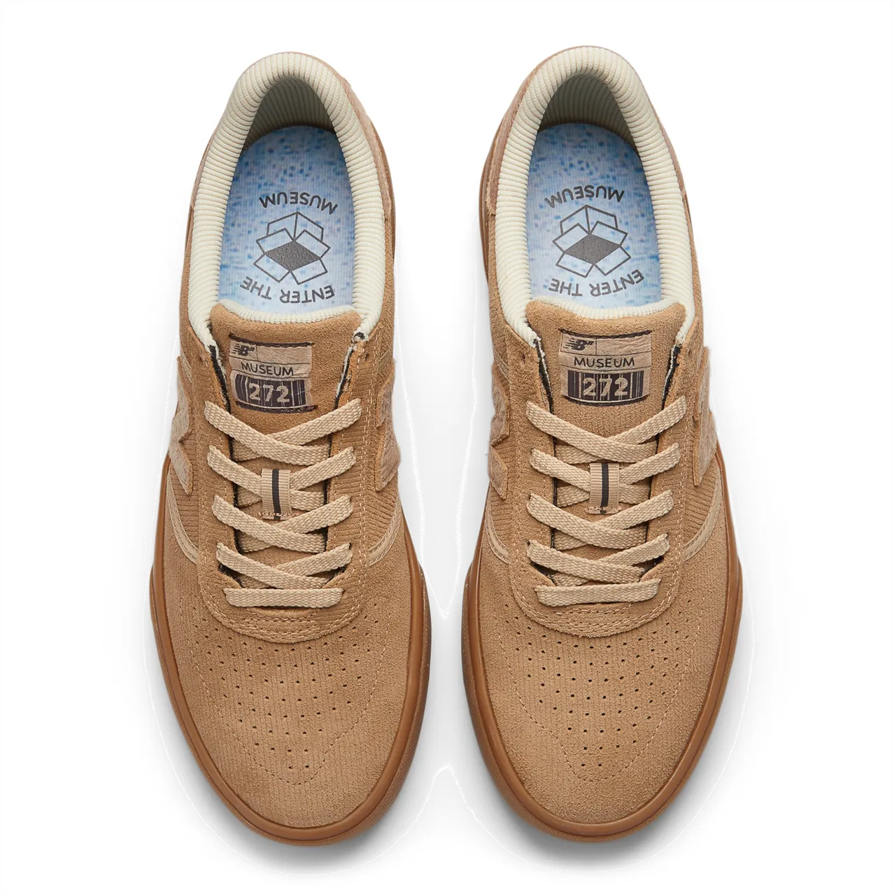 New Balance Numeric Men's Museum X 272 Wheat Brown Shoes
