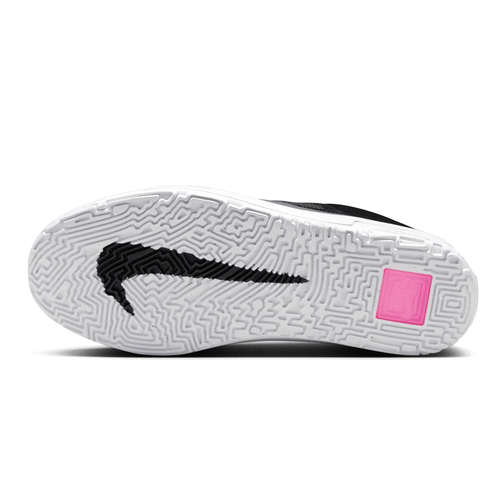Nike SB Big Kids Day One Skateboard Shoe - Black/Cool Grey-Anthracite-Alchemy Pink