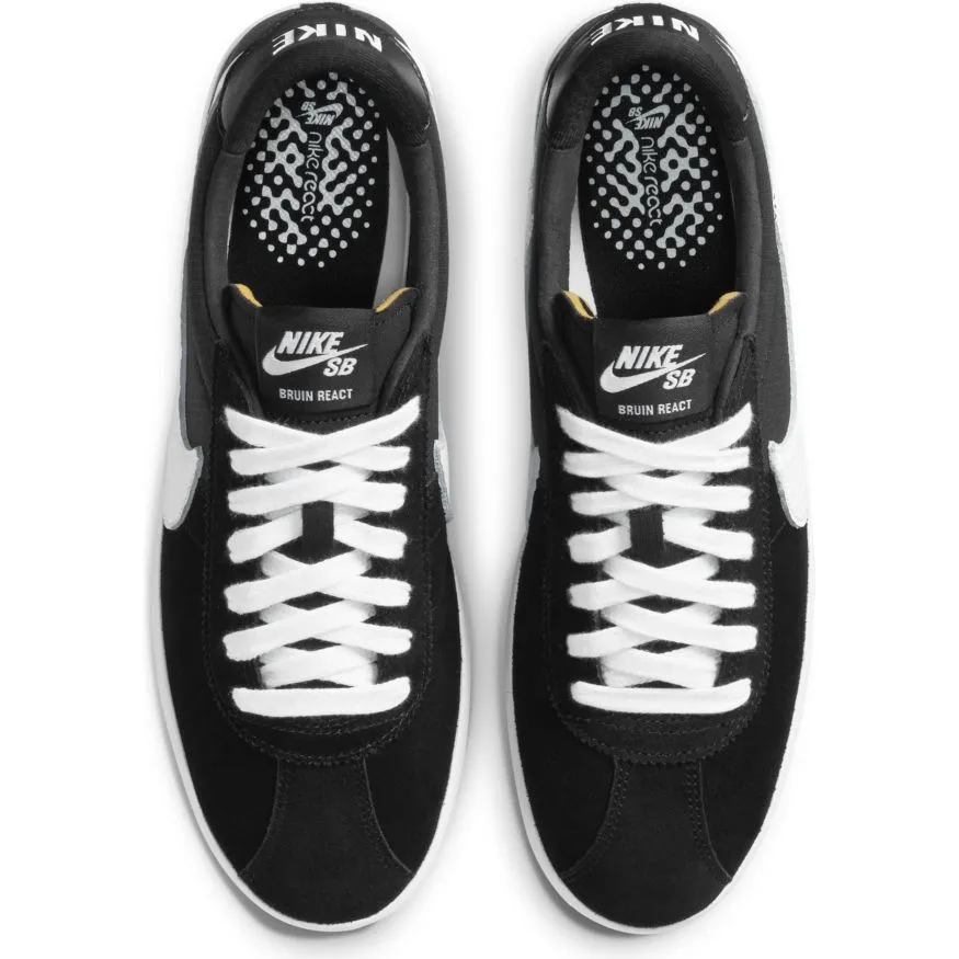 Nike SB Bruin React Skateboard Shoe - Black/White-Black-Anthracite