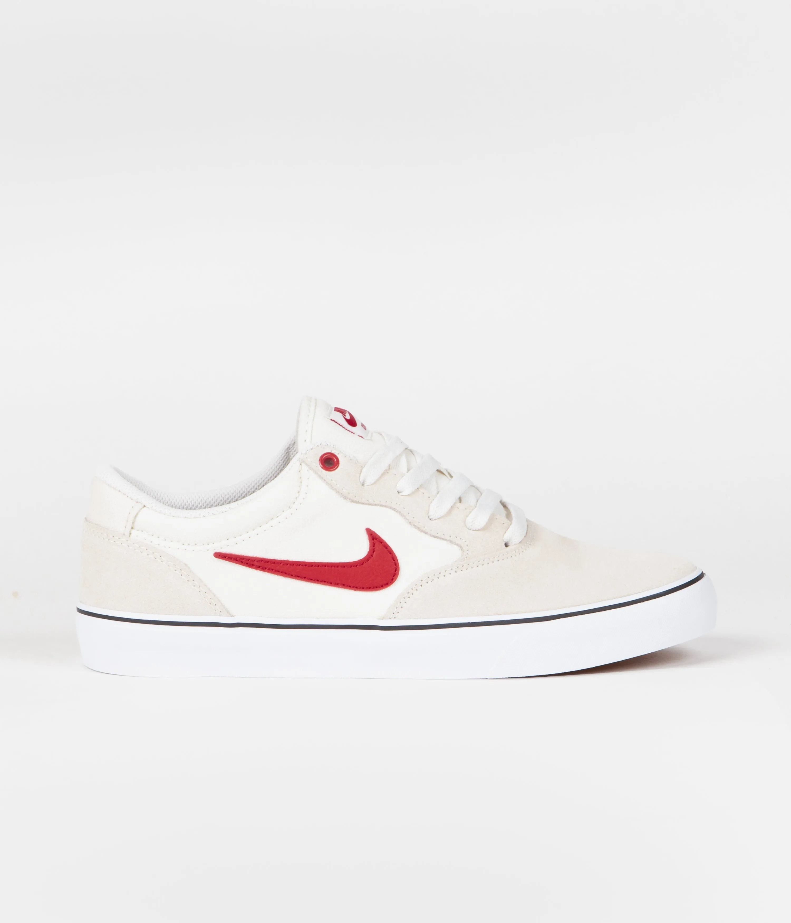 Nike SB Chron 2 Shoes - Summit White / University Red - Phantom