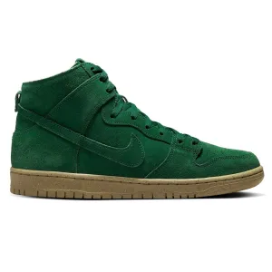 Nike SB Dunk High Pro Decon Skateboard Shoes - Gorge Green/Gorge Green-Black