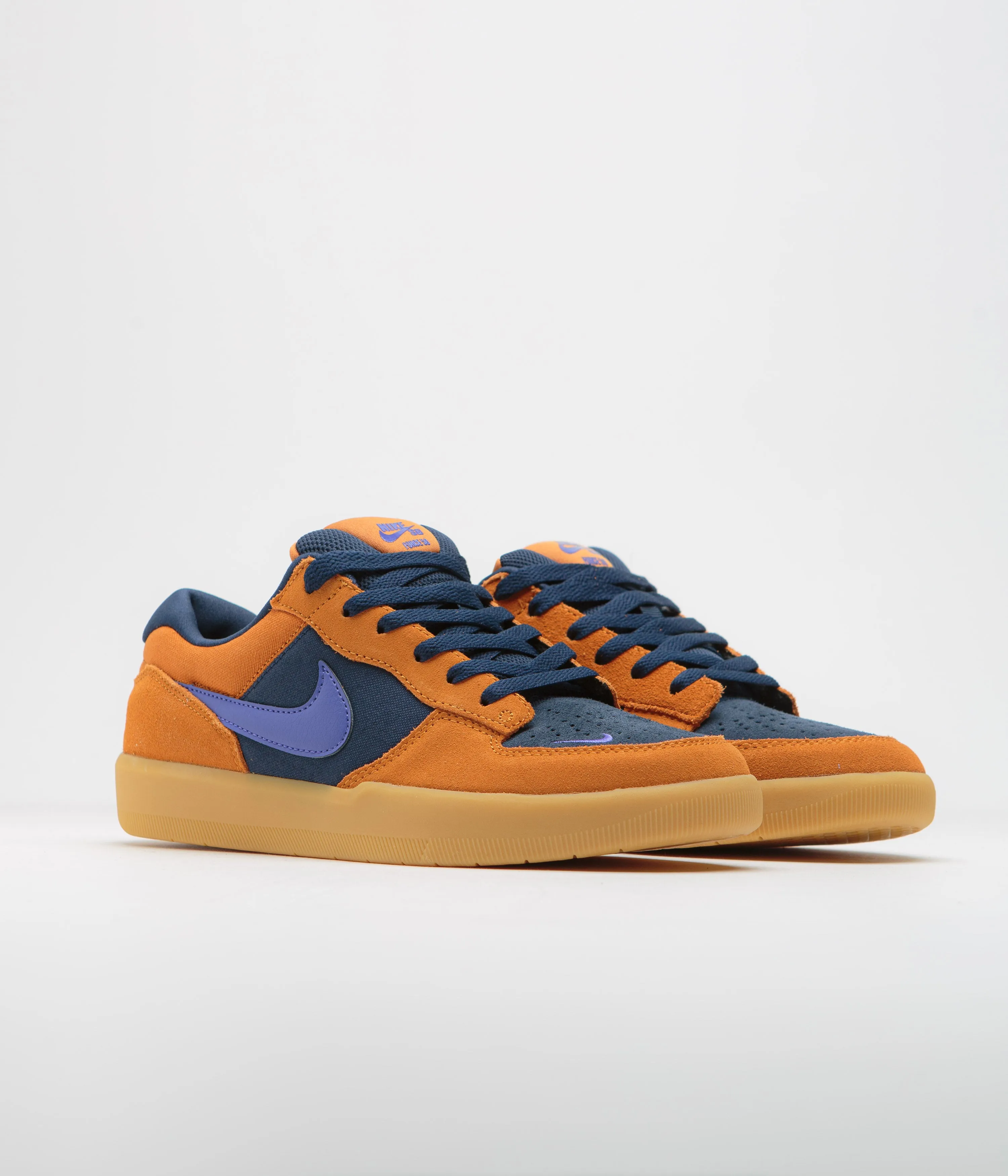 Nike SB Force 58 Shoes - Monarch / Persian Violet - Midnight Navy