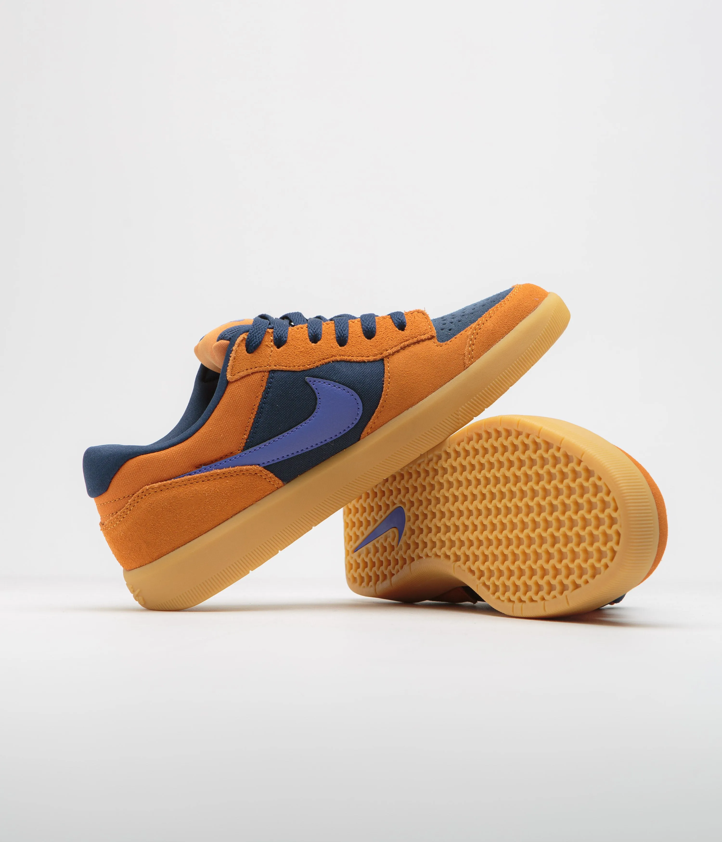 Nike SB Force 58 Shoes - Monarch / Persian Violet - Midnight Navy