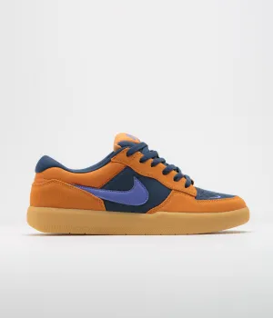 Nike SB Force 58 Shoes - Monarch / Persian Violet - Midnight Navy