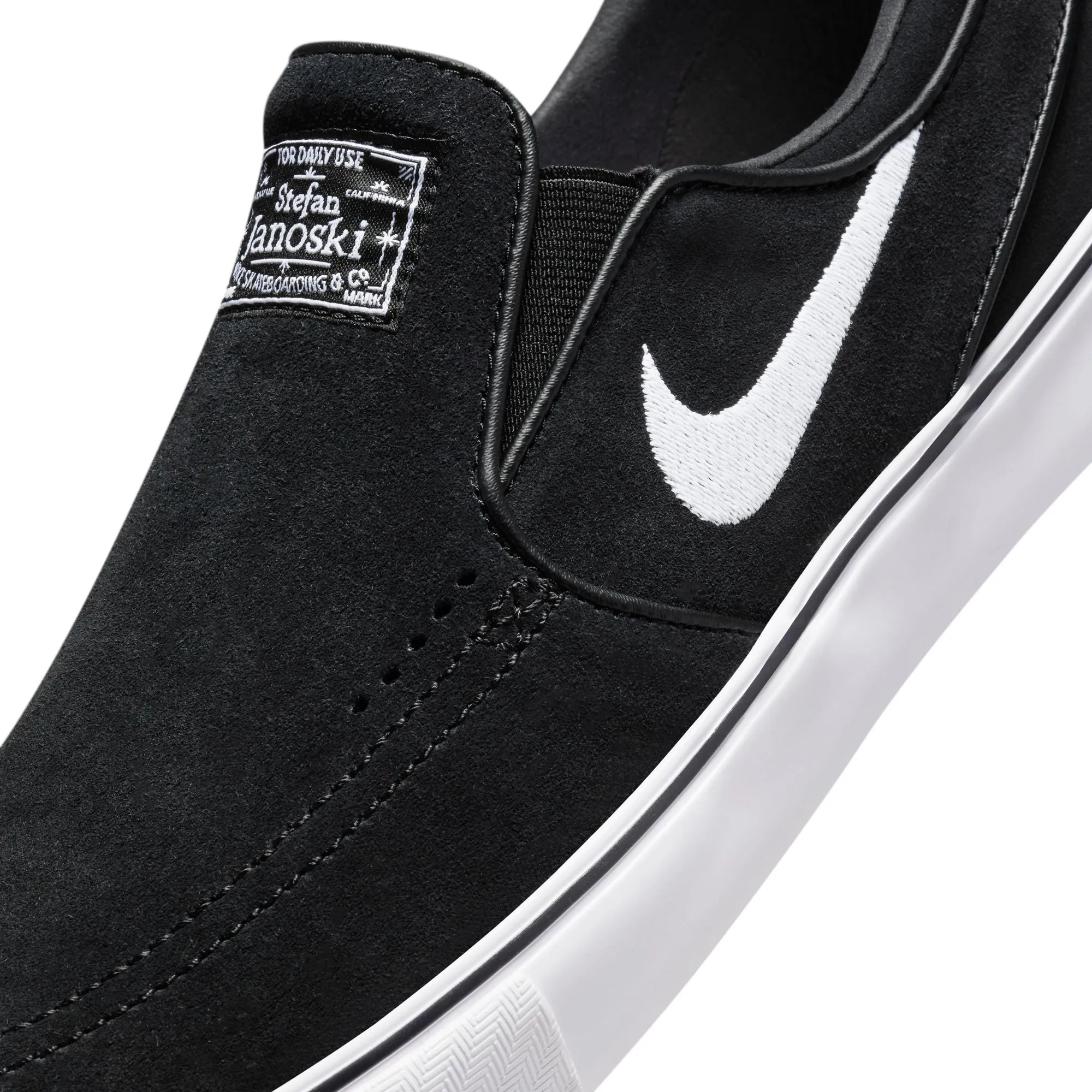 Nike SB - Janoski Slip in Black/Black/Black/White