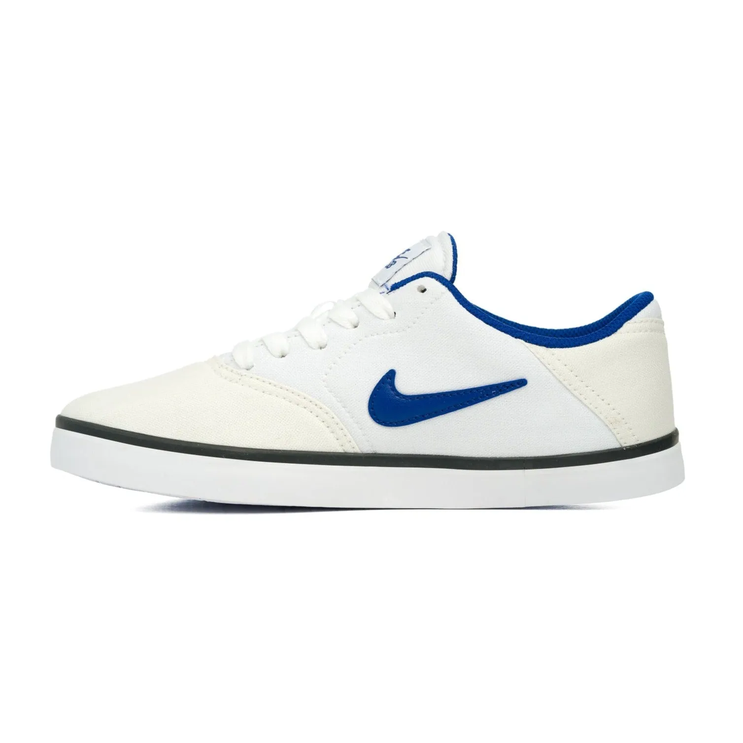Nike SB Kids Check Canvas - WHITE/DEEP ROYAL BLUE-SUMMIT WHITE-BLACK