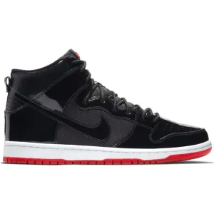 Nike SB Zoom Dunk High Traditional QS - Black/Black - White - Varsity Red