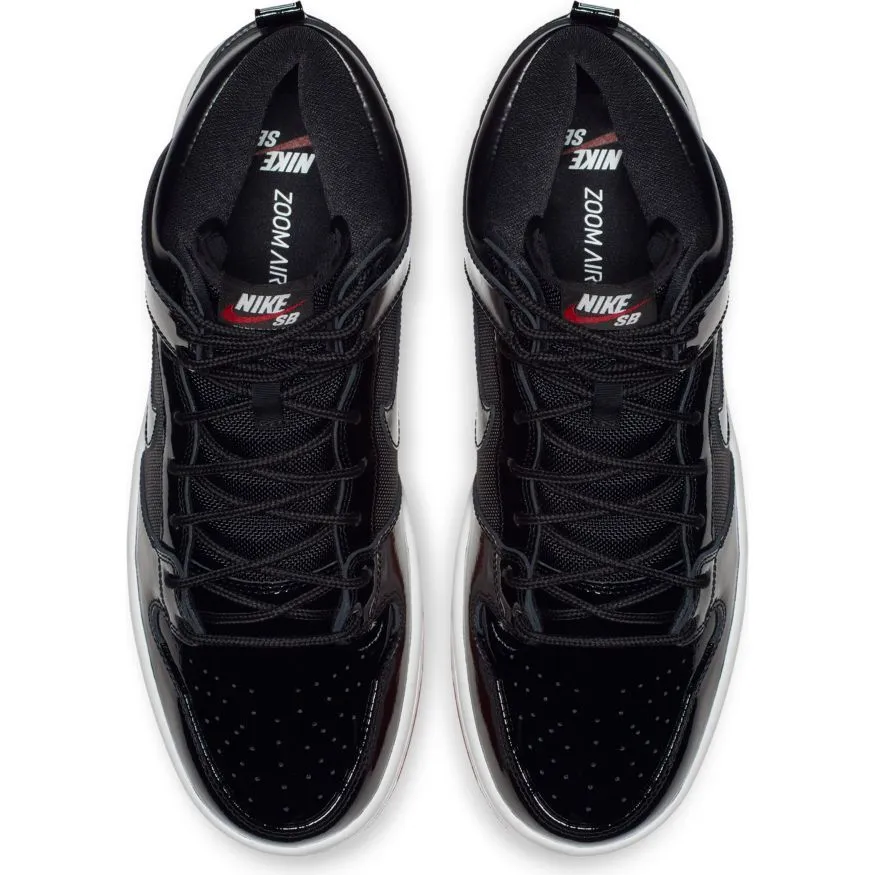 Nike SB Zoom Dunk High Traditional QS - Black/Black - White - Varsity Red